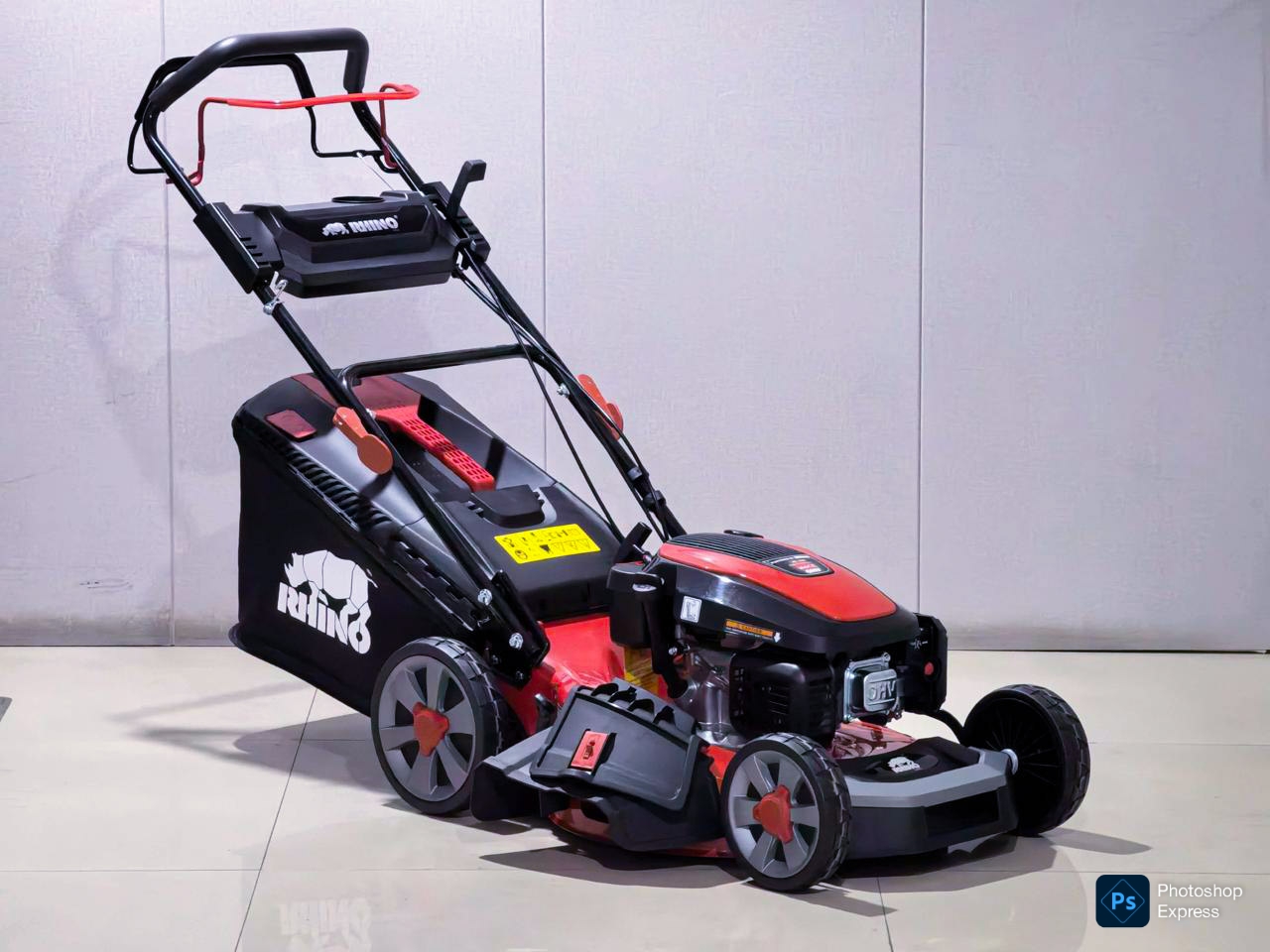 rhino lawn mower